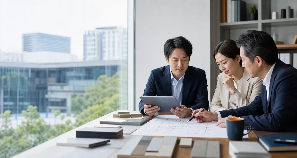 業務の情報を整理し、AI活用を検討するイメージ